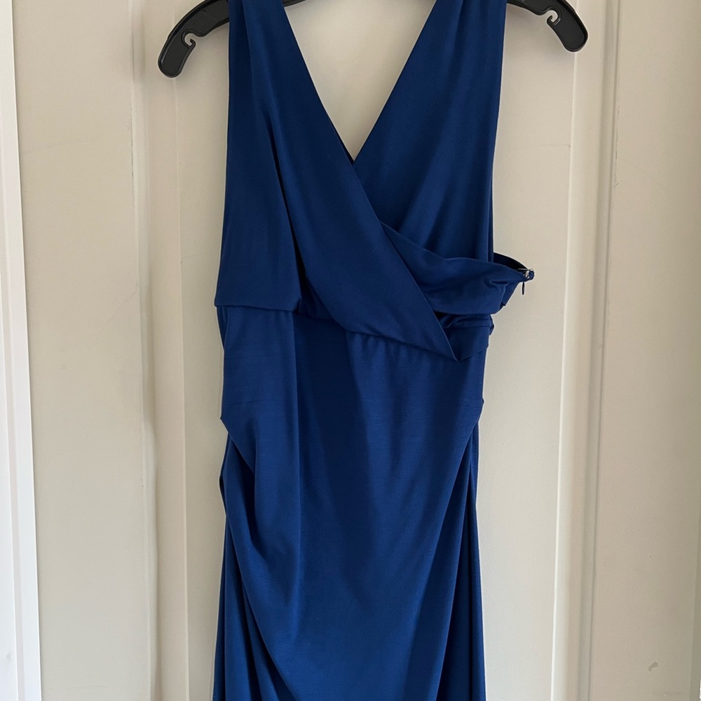 DVF Parker Dress in Navy